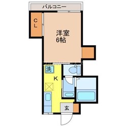 コーポ岩屋の物件間取画像